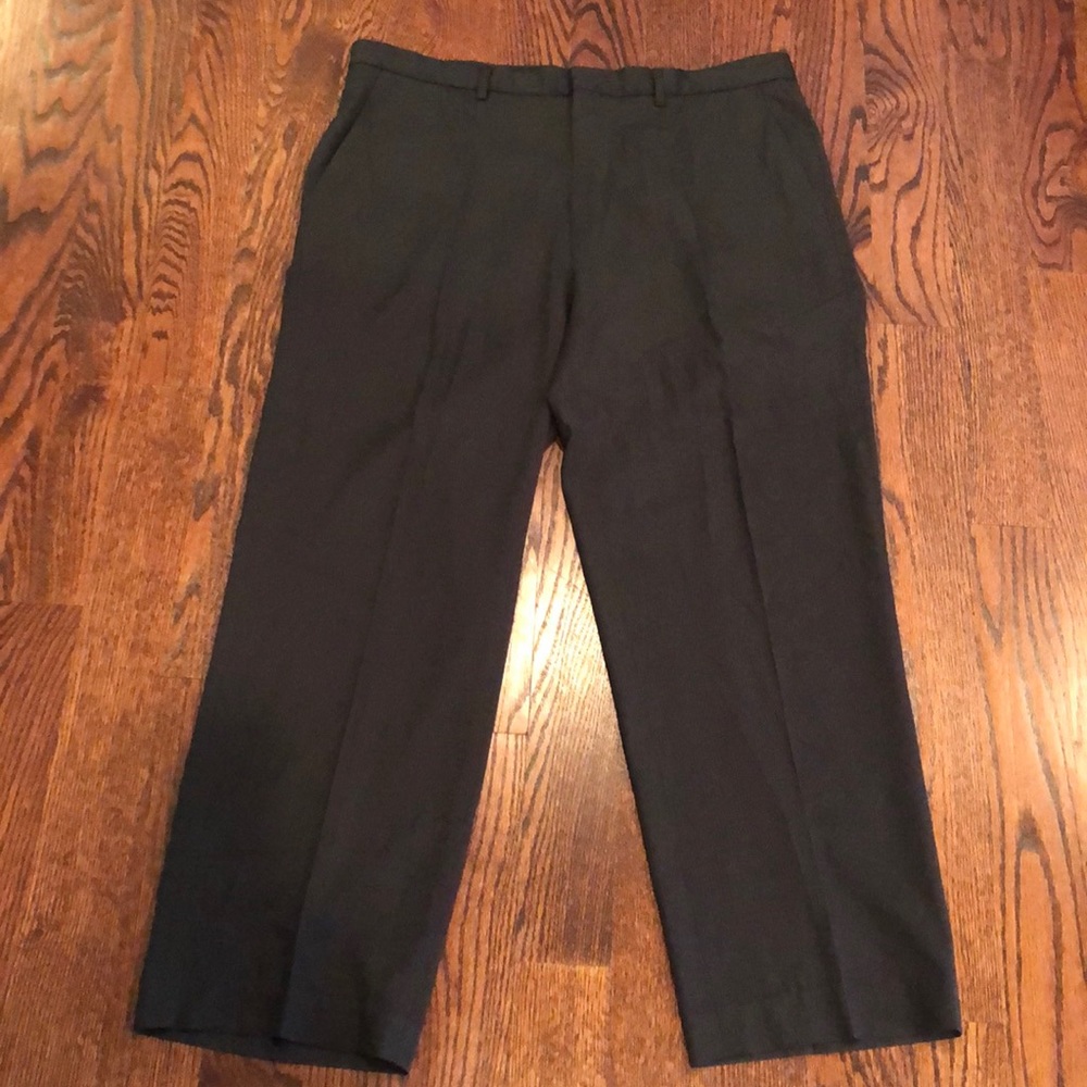 Calvin Klein pin stripe straight leg dress pants